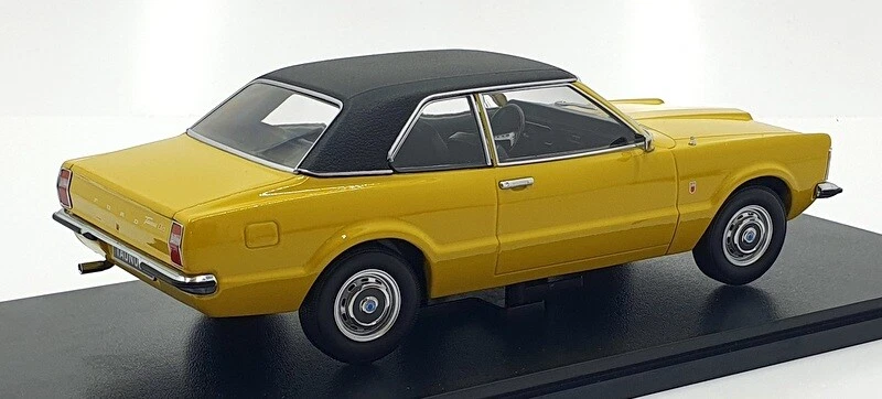 KK Scale 1/18 Scale KKDC180973 1971 Ford Taunus L Limousine - Yellow - Photo 2/4