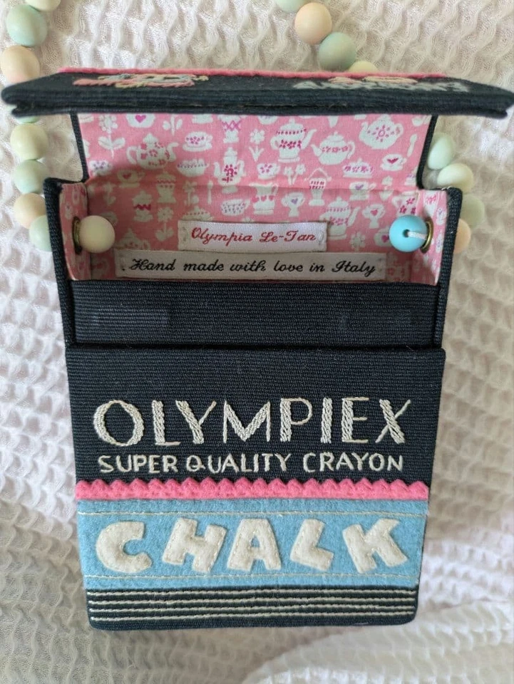 Bolso de Hombro Olympia Le Tan Cartera Bolsillo con Bolsa para el Polvo USADO Buen Estado Foto 4 de 4