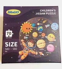 Kids Solar System Universe Jigsaw Puzzle New Planets Stars