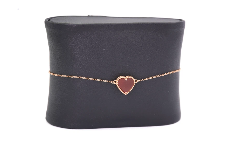 Van Cleef & Arpels梵克雅宝甜心手链18K玫瑰金山茶花图案珠宝首饰 — 第 4/4 张图片