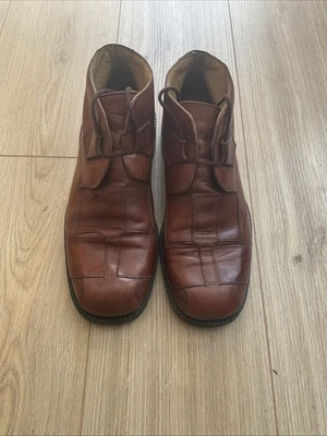 Shellys London Mens Vtg  Brown Suede Moc Toe Chukka Boots US 10.5 4787 Hipster Shellys Boots | eBay main image 2
