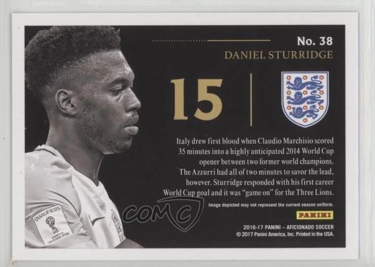 2016-17 Panini Aficionado Artist's Proof Daniel Sturridge #38 - Image 2 of 2