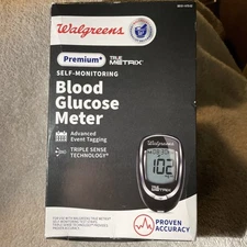 Walgreens True Metrix Premium Self-Monitoring Blood Glucose Meter EXP: 2027+