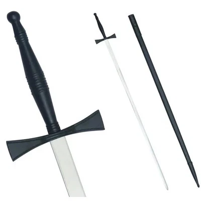 Masonic Universal Sword Black Hilt Black Scabbard Freemason Ceremonial - Image 1 of 4