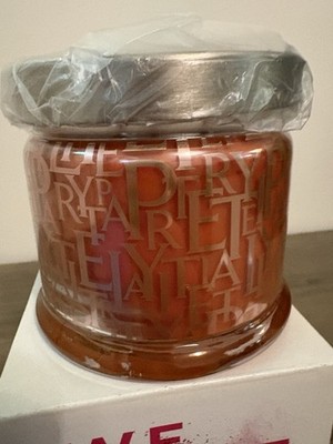 PartyLite 3 Wick Jar Candle. Clementine And Clove 13.2 Oz Glass With Box New