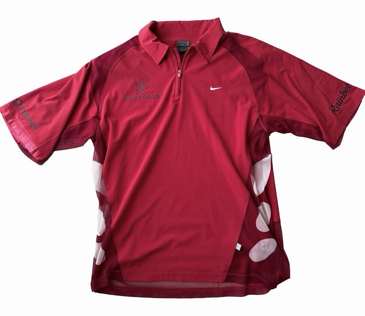 Vintage 2003 Roger Federer French Open Nike Polo Casa Cipriani Palantir Rainbet 