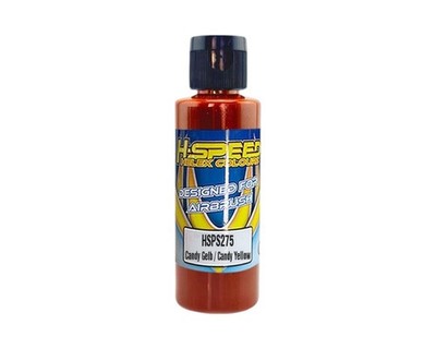 H-SPEED Lexan Airbrush Farbe 60ml Candy Gelb HSPS275 