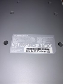 Nintendo OEM Balance Board For Wii & Wii Fit Plus Game Cleaned Tested Works