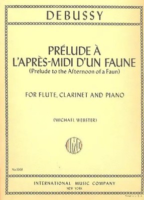 Claude Debussy | Prelude a l'apres-midi d'un faune für Flöte, Klarinette und...