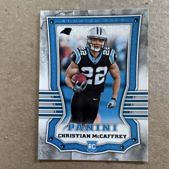 Panini 2017 Rookies Christian McCaffrey #111 Rookie Base Carolina Panthers