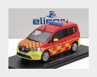 1:43 ELIGOR Renault Kangoo Sdis 87 Sapeurs Pompiers 2020 Red Yellow ELI101668 Mo