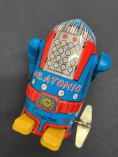 Reprint Edition/Made In Japan Tin Toy Mr.Atomic Mr. Atomic With Box Yonezawa Vin