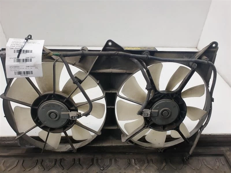 Conjunto de ventilador de motor de ventilador de radiador de 6 cilindros para 04-08 SOLARA Foto 2 de 4