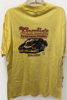 #ad Vintage 80s Gordie’s Performance Machine Drag Racing T Shirt XL USA $65.99