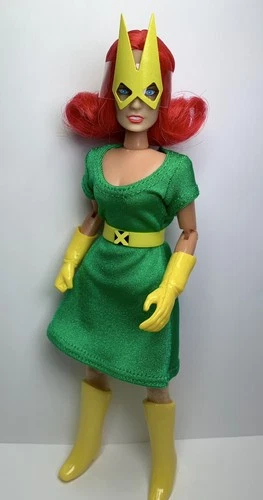 8” Mego Custom Marvel Girl Jean Grey Action Figure X-men Vintage body comics
