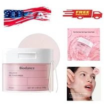 Biodance Collagen Gel Toner Pads, Pore Minimizer for Face, Improving Elastici...