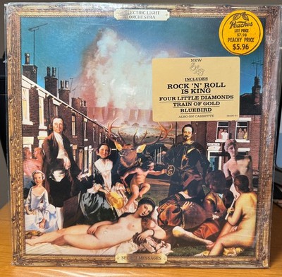 ELO Electric Light Orchestra -Secret Messages 1983-1st Pressing LP w/Hype SEALED
