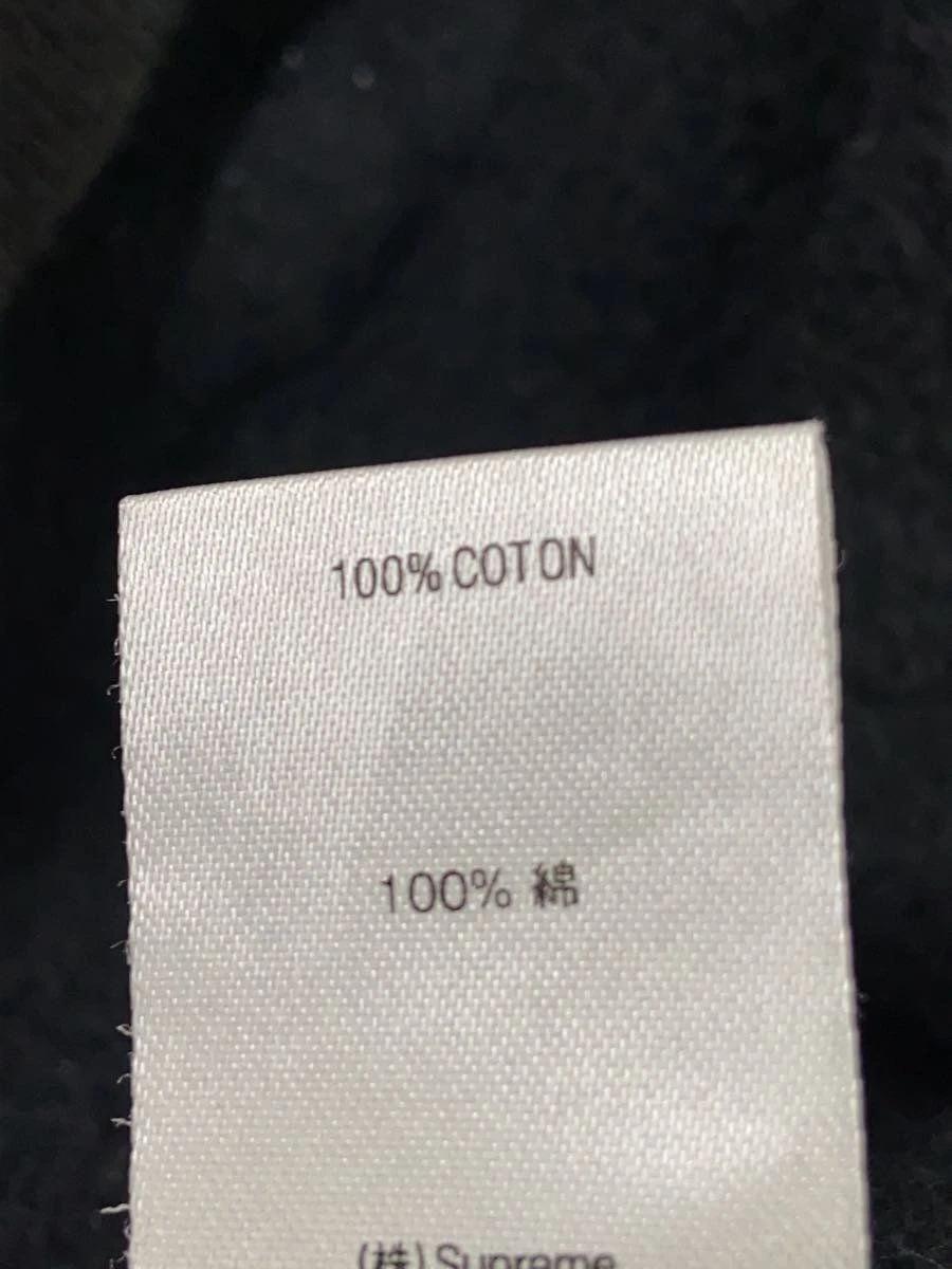 Felpa Supreme con cappuccio M cotone nero usata