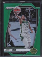 2024 Panini Prizm WNBA #49 Jewell Loyd Green Prizms - Storm