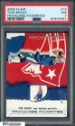 2002 Flair Franchise Favoites #13 Tom Brady New England Patriots PSA 7 NM