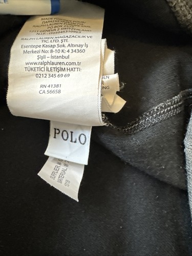 Polo Ralph Lauren Sweatshirt Mens Extra Large Grey Performance Letterman P - Picture 12 of 12