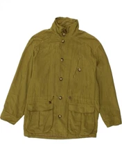SILVY Mens Utility Jacket IT 52 XL Green Acetate CB91