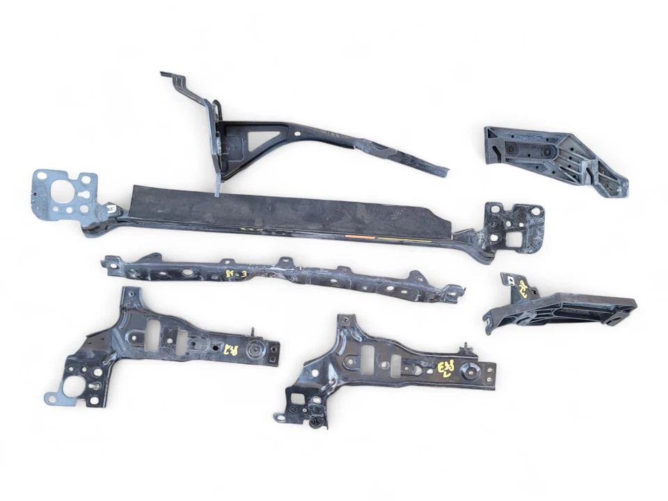 Juego de soportes de barra de amarre superior para radiador Nissan 370Z 09-20, 62550-1EA0A, E038, Foto 2 de 4