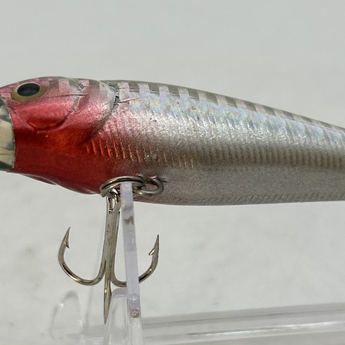 Vtg Pre-RAPALA Crankbait Fishing Lure Holographic Minnow Great Cond. 0.3oz 3”  - Bild 12 von 13