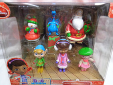 Disney DOC McSTUFFINS Holiday Figurine Collector Set  2014 copyright  NEW 