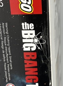 Lego 21302 Big Bang Theory Empty Box And Manual Only 
