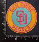 SAN DIEGO PADRES IRON ON PATCH - Navy Blue