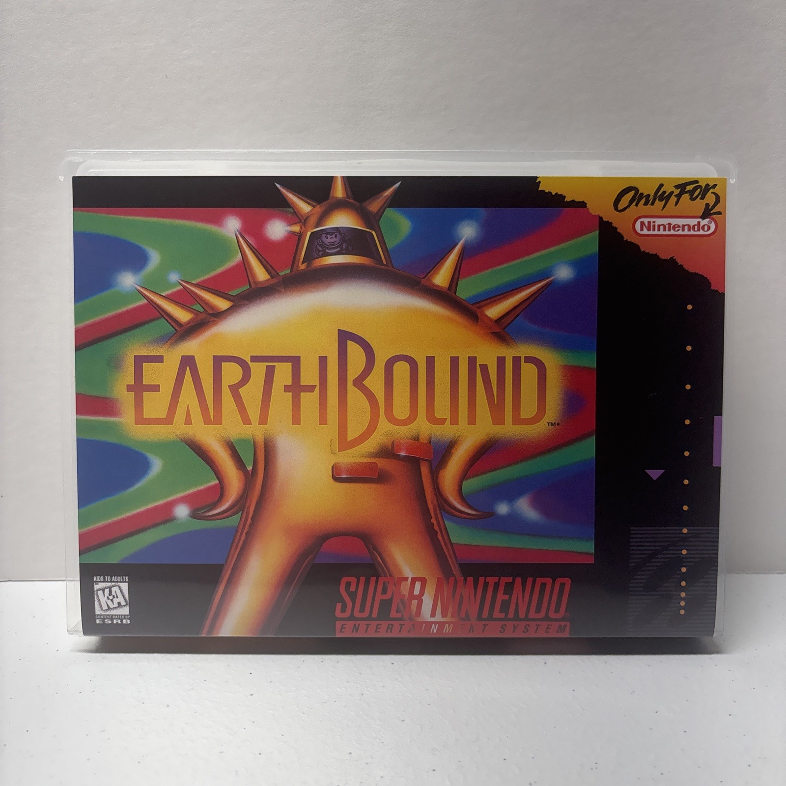 Earthbound SNES Universal Game Case for Game Cartridge *CASE ONLY*