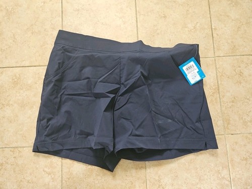 2x pantaloncini donna Columbia sempre casual blu navy 6 pollici nuovi - Foto 1 di 5