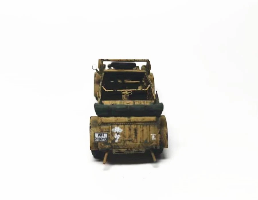War wings 1/72 German Kubelwagen Type 82 Africa Corps Plastic Finished Model - Image 3 of 4