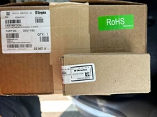 SIMPLEX 4098-9755 & 2098-9806 Duct Detector And Test Switch