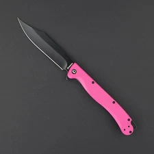 Daggerr Knives Toothpick Folding Knife 4.88" 8Cr14MoV Steel Blade FRN Handle