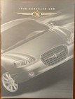 1999 Chrysler Lhs Brochure Catalog Original Vgc