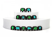 for Glock Gen 5 17 19 Slide Cover Plate Glow in the Dark - Choose Image & Color