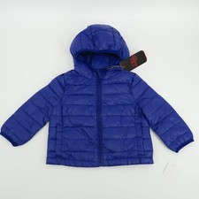 Urban Republic Kids Blue Hooded Packable Jacket 24M NWT 70