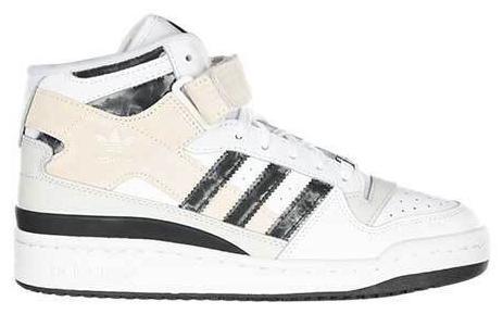 Adidas Originals Forum Mid Men\'s White Sneaker Size 11.5 NWOB adidas Forum Mid White Black for Sale | Authenticity  main image 4