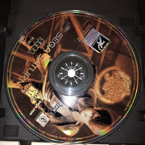 SEGA SATURN PANZER DRAGOON SAGA ALL 4 DISC COMPLETE CASE DISC & MANUAL -TESTED - Picture 7 of 18