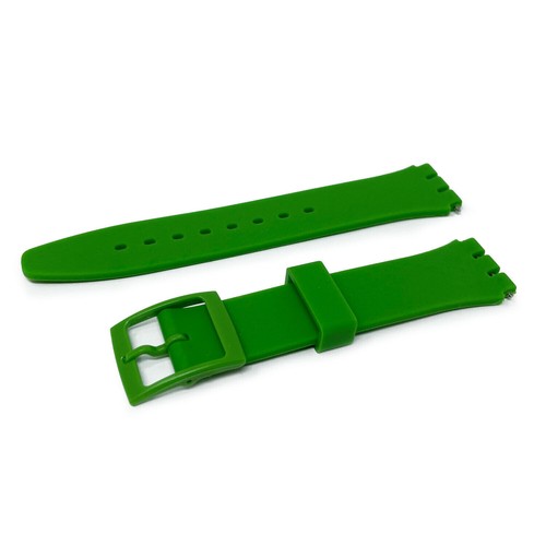 Correa de reloj de goma de silicona de 17 mm de repuesto correas flexibles suaves - Imagen 8 de 72