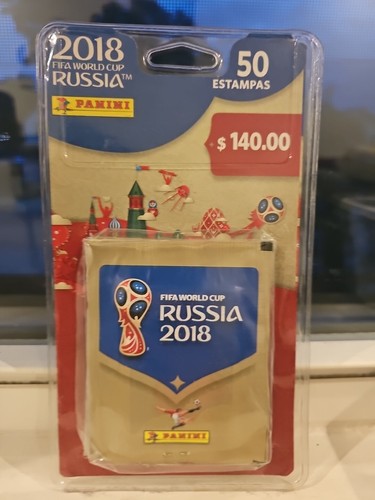 2018 Panini Russia FIFA World Cup Stickers Sealed Blister 10 Packs - Picture 3 of 3