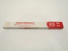 Clark-Reliance PG8-6 8G81-41 R8 Reflex Gage Glass Tempered Borosilicate F071511