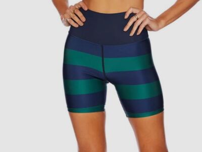 $98 Beach Riot Women's Green Bike Shorts Pants Size X-Small