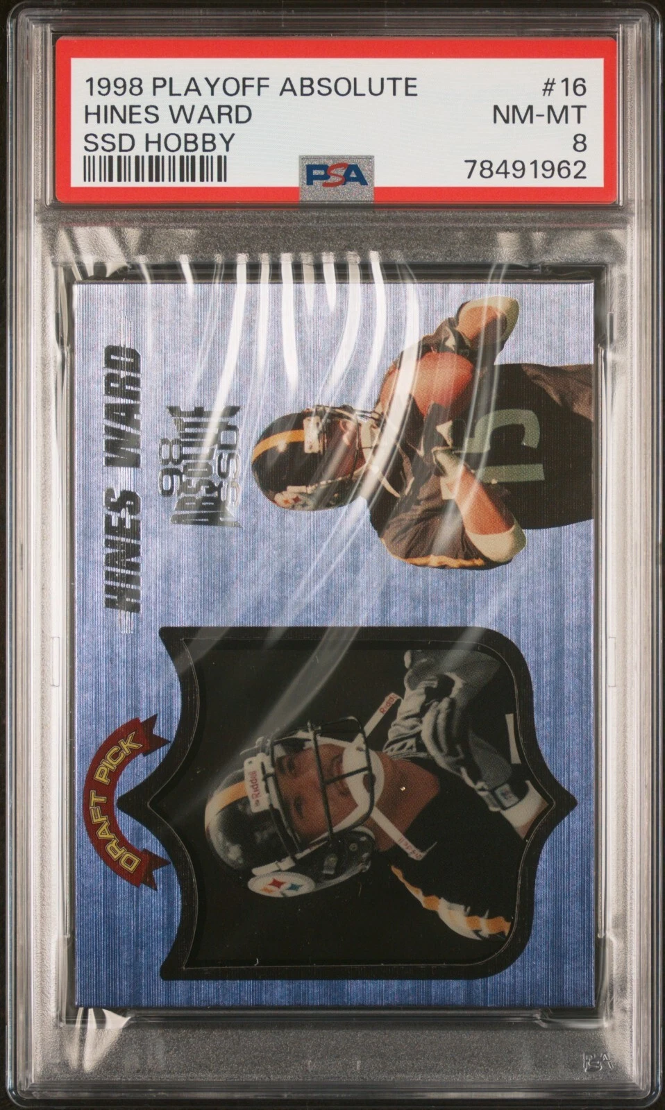 Hines Ward Playoff Absolute Ssd Hobby #16 Base