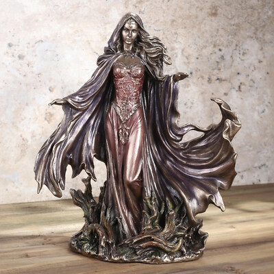 Veronese Design 11 1/4 Inch Tall Morgana by Monte Moore Cold Cast Resin Statue