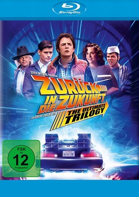 Zurück in die Zukunft 1+2+3 Trilogie / Remastered # 4-BLU-RAY-NEU