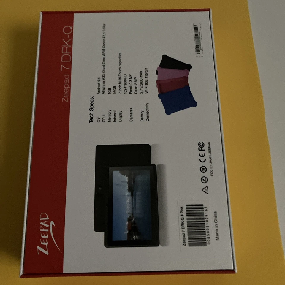 Zepad 7 DRK-Q 平板电脑 KitKat Android — 第 2/3 张图片