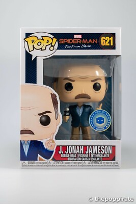 FUNKO Pop! Spider-man J JONAH JAMESON #621 Pop In A Box EXCLUSIVE in PROTECTOR | eBay